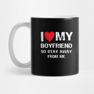 I Love My Boyfriend Mug